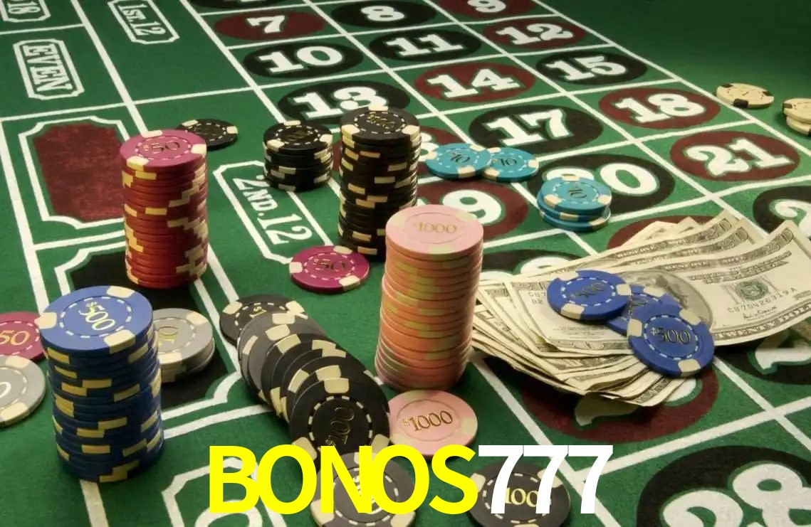 Página principal de BONOS777 Casino con juegos en vivo y tragamonedas para México